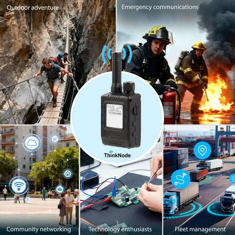 Heavy Duty Long Range LoRa Transceiver With Integrated Gps And Esp32S3 Chip Features 1Point54Inch Electronic Paper Display used in outdoor and emergency comms.