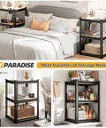 Heavy Duty 6 Tier Metal Storage Shelving Unit For Pantry Kitchen And Garage Each Shelf Holds Up To 376 Lbs Total Capacity 2256 Lbs Sturdy 5mm MDF Shelves With 5 Support Bars Adjustable Chrome Frame in bedroom and pantry use