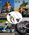 Roller Chain Breaker Cutter And Chain Holder Puller Disassembly Tools Kit For 0.25 To 0.75 Inch Pitch Chains with bikes, ATV, go kart, motorcycle.