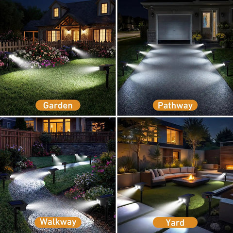 4 Pack Solar Outdoor Security Lights Wide Angle Motion Sensor Waterproof Led Garden Glow Driveway Patio Dusk To Dawn Auto On Lock Down Your Block Zero Wiring Hassle Smooth Beast Mode Night Shield Big Time Game Changer Home Safety