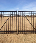 No Sag Gate Brace Kit For Wood And Ornamental Gates Up To Eight Feet Tall And Six Feet Wide Installs In Minutes gate view