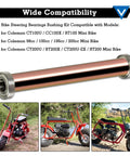 Beefy Mini Bike Steering Bearings Bushing Kit With 6900Z Deep Groove Ball Bearings for CT100U and mini bikes fitment