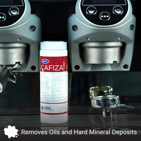 Cafiza Espresso Machine Descaler And Cleaner 20oz Bottle For Backflush Cleaning Pro Grade Home Espresso Maintenance Keeps Group Heads Clean Prevent Scale Case Of 12 Bottles, with espresso machines