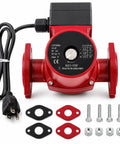 Heavy Duty Hot Water Circulation Pump Made Tough To Crush High Head Loads One Eighth HP 115 Volt with accessories.