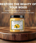 Straight Up Beeswax Cutting Board Finish Wax Blended With Carnauba And Fresh Lemon Orange Oils To Nourish Wood Butcher Blocks And Keep Your Kitchen Gear Looking Sharp 3.5 Oz Tin on wooden surface