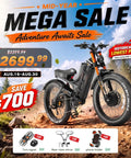 6000W Beast Electric Bike For Adults Cracking 52 Mph With 60V 80Ah Battery Churns 300 Plus Miles on rugged terrain.