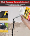 Kick Cracks To The Curb With Hardened Asphalt Crack Sealant Self Leveling Concrete Filler Waterproof Driveway Patch Repair Patio Walkway Joint Sealer Five Pound Pack, filling asphalt crack with sealing compound.