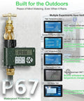 Hose Faucet Water Timer For Outdoor Garden Watering, Programmable Sprinkler Timer With Rain Delay, Manual And Auto Modes