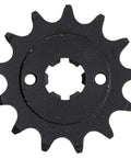 Front view of 13T front sprocket from Drive Sprocket And Chain Combo For Yamaha Blaster YFS200 Front 13T Rear 40T 520V X Ring 92 Links