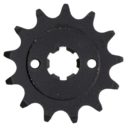 Front view of 13T front sprocket from Drive Sprocket And Chain Combo For Yamaha Blaster YFS200 Front 13T Rear 40T 520V X Ring 92 Links