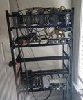 Server setup using 5 Piece 400 mm 2040V Aluminum Extrusion Profile European Standard Anodized Linear Rail