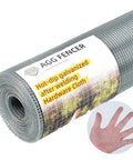 Roll of Beefy 36 Inch By 100 Foot Hardware Cloth With One Quarter Inch Openings 23 Gauge Hot Dipped Galvanized After Welding