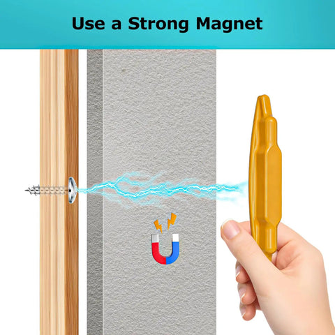 Battery Free Magnetic Stud Finder For Drywall And Wood Hella Strong Wall Scanner Pinpoints Nails Screws Fast Heavy Duty Construction Tool Every Handyman Swears By
