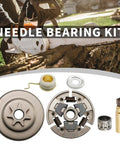 Three Eighths Pitch Seven Tooth Sprocket Clutch Drum Needle Bearing Kit For STIHL Chainsaws MS170 MS180 MS210 MS230 MS250 Replacement