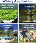 Automatic Submersible Sump Pump 1.5HP 5500GPH for agriculture, fountain, swimming pool, and garden irrigation uses