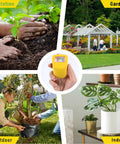 Long Stem Soil Moisture Meter For Deep Readings, Plant Hygrometer And Water Monitor For Garden Beds, Pots, And Lawn, Accurate Moisture Tester For Indoor And Outdoor Plants, 2 Pack