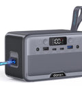 Pocket Sized Power Station With LiFePO4 Battery, 89.6Wh, 100W Continuous Output and 200W Peak with multiple charging ports