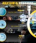 Fast Windshield Chip And Crack Repair Kit Four Pack For Cars With No Mixing Needed Quick Fix In Twenty To Thirty Minutes Save