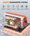 Safety features of Workhorse 2000W Pure Sine Wave Inverter For RVs And Trucks, 12V DC To 120V AC Converter