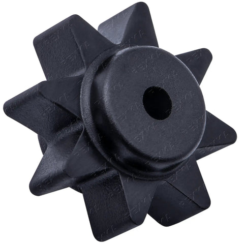 Close-up of black rubber component from Damper Electric Power Steering Motor Shaft Kit Plug and Play DIY Ready Replacement for Toyota Avalon CHR Camry Corolla Prius and Lexus ES NX RX UX Models Replaces 4525428040 and 4525328130 OEM Grade.