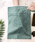 Two Pack Wet Dry Bags On The Go For Travel Pool Beach Gym And Baby Gear, Waterproof Polyester Diaper Bags with pocket detail