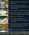 Top Shelf Heavy Duty Waterproof Wood Stain And Sealer For Marine Docks Boat Piers Marinas And Boardwalks Light Walnut Water Based Exterior Finish 2.5 Gallon application steps for wooden decks.