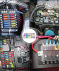 140 Pcs Low Profile Mini Blade Fuse Assortment Kit With Transparent Housing For Cars Trucks Suvs And Rv circuit boards and fuses in vehicles.