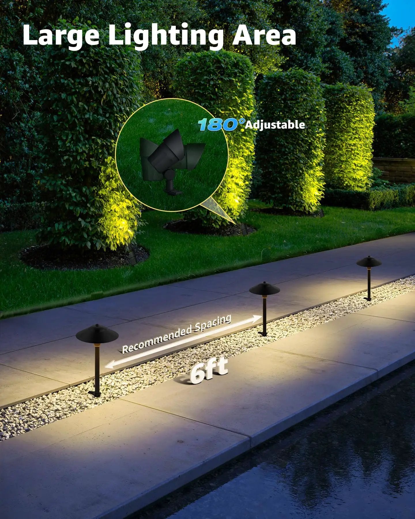 Go To All In One Outdoor Landscape Lighting Kit ✓