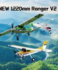 Beginner Friendly 1220mm Ranger RC Airplane For Adults EZ To Fly Easy To Learn Remote Control Plane With Reflex Yellow Finish