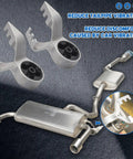 Ford Escape 2 Pack Exhaust Muffler Hanger Mount Bracket Replacement for 2013 2014 2015 2016 2017 2018 2019 Tailpipe Mount