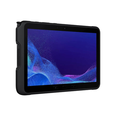 Rugged Ten Point One Inch Android Tablet Packing 128 Gigabytes Of Storage And Fully Unlocked Lte Capability Built Tough side view with protective case