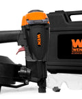 Pro Grade Pneumatic Coil Roofing Nailer For Three Quarters Inch To One And Three Quarters Inch Nails, 11 Gauge, with case