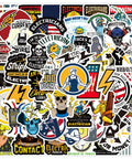 Dope Electrician Stickers Pack For Hard Hats And Everyday Gear 50 Waterproof Vinyl Decals in assorted electrician designs
