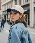 Lightweight Adjustable Womens Cap For World Down Syndrome Day Awareness March 21 Washed Distressed Low Profile Baseball Hat
