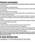 Safety instructions for O Ring Repair Kit For Fully Automatic Espresso Machines Eletta ECAM 44660 No Fuss Bean To Cup Coffee Maker Water And Steam Leak Fix Seal Replacement Gasket Set