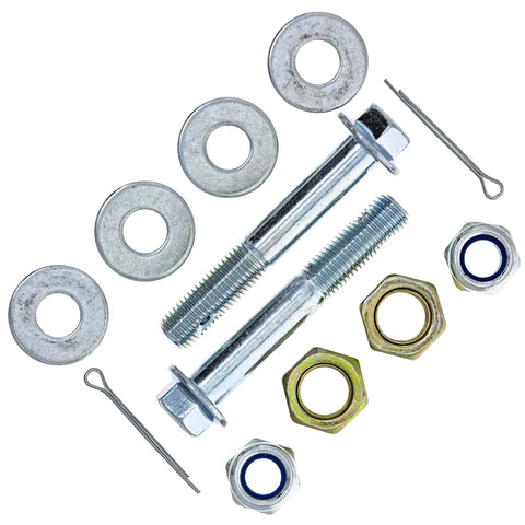 Steering Rack And Tie Rod End Kit For Ranger XP 570 900 1000 Crew UTV Replacing OEM 1823902 7061138 7061053 7061054 Fits 2013 2019 Ranger XP 900 2015 2017 Ranger Crew 900 2017 2018 Ranger XP 1000 hardware kit with bolts, nuts, washers, and cotter pins