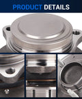 Close-up images of Rear Wheel Bearing And Hub Assembly For 2018 To 2021 Chevy Equinox And GMC Terrain FWD 5 Lug With ABS