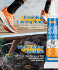 All In One Clear Shoe Glue Kit With 5 Tubes Of 15Ml Each, Instant Bond Quick Fix Waterproof Adhesive for shoe repairs