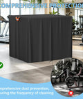 Heavy Duty Waterproof Leg Extension And Curl Machine Cover For Home Gym 420D Dustproof Adjustable Bench Shield Black in gym