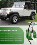 Fuel Pump Assembly For Wrangler 1991 1992 1993 1994 1995 2.5L I4 And 4.0L V6 Gas Engines SP736H Replacement Part Numbers 5003860AA AB