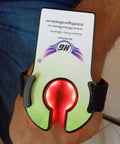 Vein Finder Pro with THZ Light Technology for All Ages and Skin Tones, clear vein visualization on hand with device strap