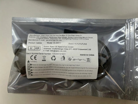 Rock Solid M23 8 Pin Waterproof Wire Connector IP67 Rated in packaging, designed for e-bike charger connections.