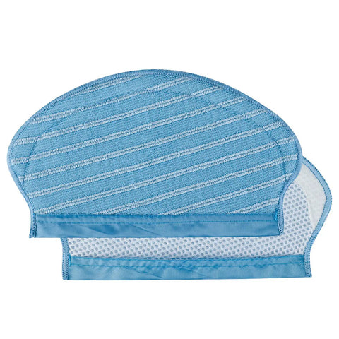 No Fuss All In One Replacement Accessory Kit for Robotic Vacuum Cleaners Compatible with Vac Max includes two blue mop pads
