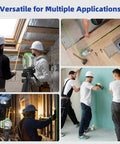 Rock Solid 360 Self Leveling Green Laser Level With 12 Dead On Cross Lines High Precision Rotary Beacons For Construction in use.