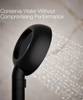 Statement VES Single-Function Handshower Matte Black 1.5 GPM Water-Saving Shower Head With Wide Coverage Spray