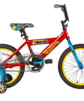 Red 18 Inch Kids Bike for Learning to Ride, Built to Last, Sturdy and Durable Frame, Easy to Assemble, Perfect for Ages 6 to 9