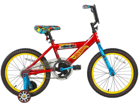 Red 18 Inch Kids Bike for Learning to Ride, Built to Last, Sturdy and Durable Frame, Easy to Assemble, Perfect for Ages 6 to 9