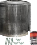 OEM Stainless Steel Mesh Guard Panel For NCZH Round-Top Patio Heaters Perfect Fit No Bending Safe Durable Screen Replacement Part