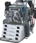Heavy Duty Fishing Backpack With 2 Rod Holders 4 Tackle Boxes And Rain Cover Built From 1200D Water Resistant Nylon detailed view