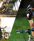 Cyclists using antislip bicycle handlebar grips protector for mountain road and folding bikes black and grey soft TPR rubber